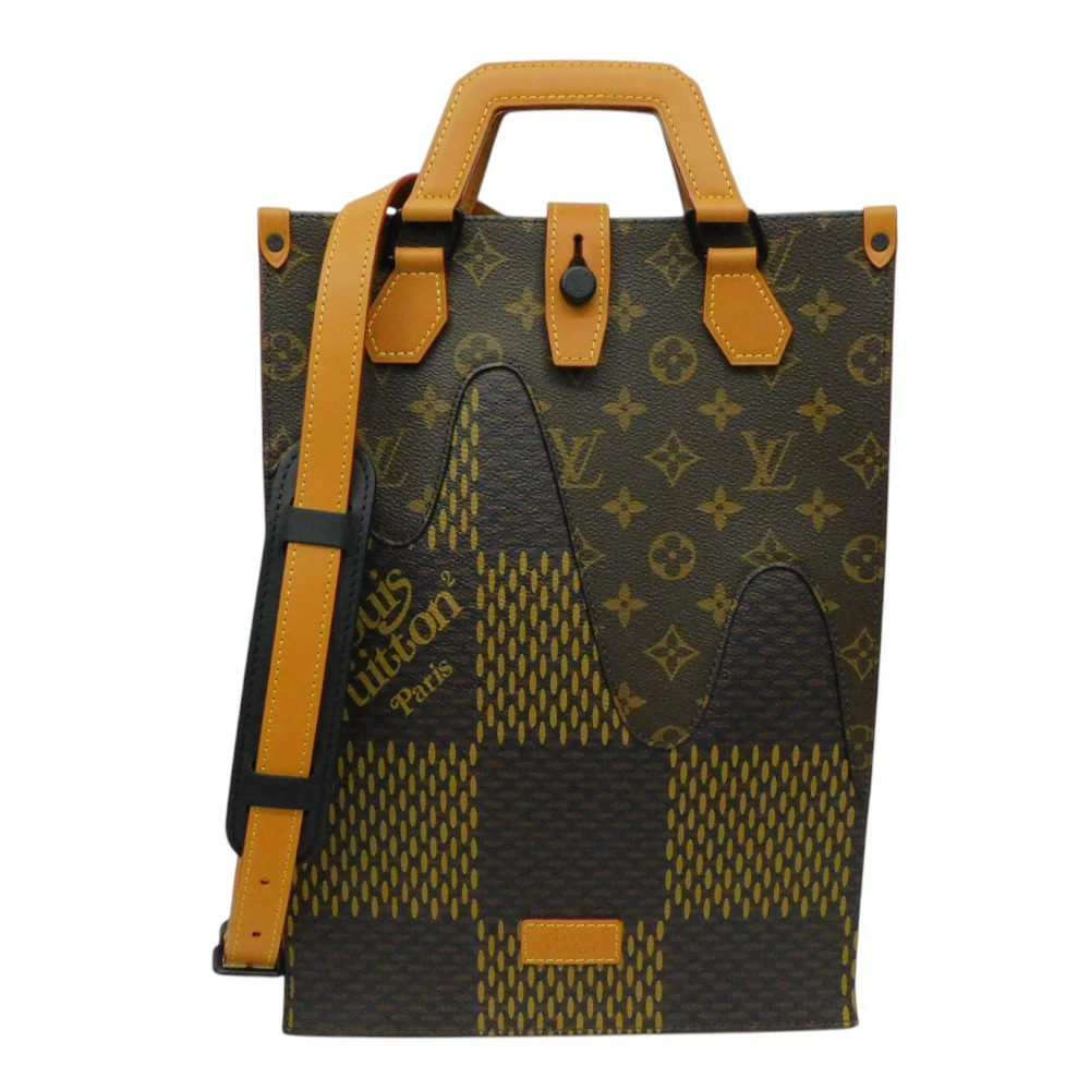 Louis Vuitton NIGO Collaboration Tote Bag Giant Crossbody Brown